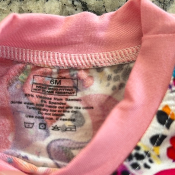 Bamboo Pajamas Lisa Frank Print - Picture 4 of 6